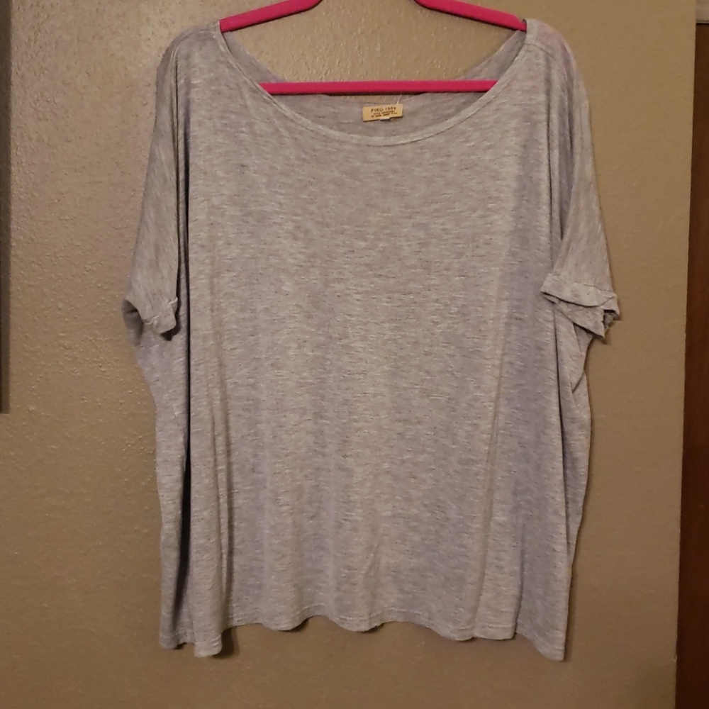 Piko top-grey- med